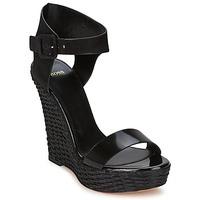 hugo boss black samoha womens sandals in multicolour