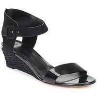 hugo boss black saffy womens sandals in multicolour