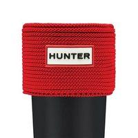 Hunter Original Garter Stitch Cuff Tall Boot Sock Military Red