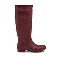 Hunter Original Tall Boot Wave Texture Dulse