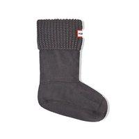 Hunter Half Cardigan Boot Socks Dark Slate