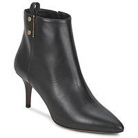 hugo boss black callia womens low ankle boots in black