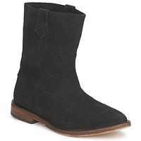 hudson hanwell womens mid boots in black