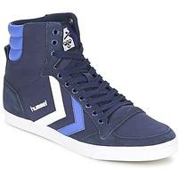 Hummel TEN STAR DUO HI women\'s Shoes (High-top Trainers) in blue