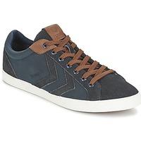 hummel deuce court winter womens shoes trainers in blue