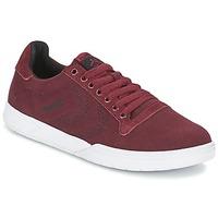 hummel hml stadil canvas lo womens shoes trainers in red