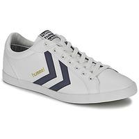 hummel deuce court sport lo womens shoes trainers in white
