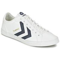 hummel deuce court sport womens shoes trainers in white
