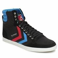 Hummel TEN STAR HIGH CANVAS women\'s Shoes (High-top Trainers) in black