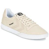 Hummel HML STADIL CANVAS LO women\'s Shoes (Trainers) in BEIGE