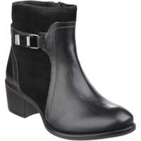 hush puppies fondly nellie womens low ankle boots in black