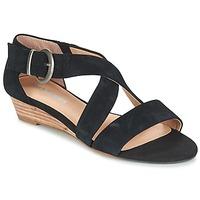 hush puppies kaly womens sandals in black