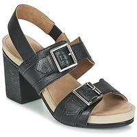 hush puppies leonie womens sandals in black