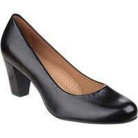 hush puppies alegra womens court shoes in black