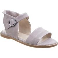 hush puppies abia chrissie womens suede sandals womens sandals in grey