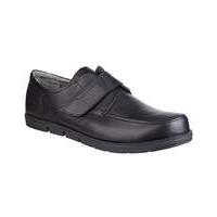 hush puppies novo leather velcro shoe