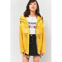 Hunter Original Yellow Vinyl Rain Mac Jacket, Yellow