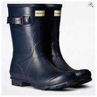 hunter womens norris field short wellington boots size 6 colour navy