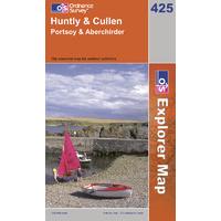 Huntly & Cullen - OS Explorer Active Map Sheet Number 425