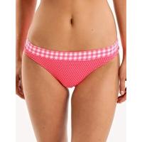 Hula Semi Thong Pant - Neon Pink