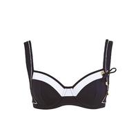 Huit Black Balconette Swimsuit Look At Me