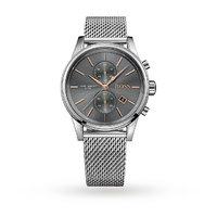 Hugo Boss Men\'s Stainless Steel Mesh Chronograph Watch 1513440