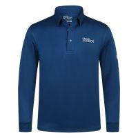 Hubert Tour L/S Polo Shirt - Blue