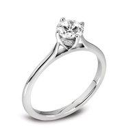 Hugh Rice Platinum ALWAYS Round Brilliant Cut Diamond Engagement Ring