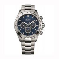 Hugo Boss Gents Stainless Steel With Blue Dial Ikon Watch