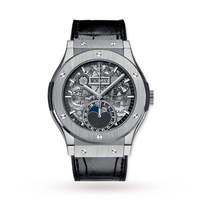 Hublot AeroFusion Moonphase Titanium Mens Watch