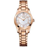 Hugo Boss Ladies Ambassador Rose Gold Plated Bracelet Watch 1502378