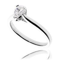 Hugh Rice Platinum and Graded Diamond 0.51ct Solitaire Ring