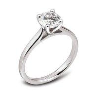 hugh rice platinum joy round brilliant cut diamond engagement ring