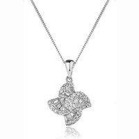 Hugh Rice 18ct White Gold and 0.40ct Diamond Pendant