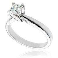 Hugh Rice Platinum and Graded Diamond 0.72ct Solitaire Ring