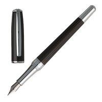 hugo boss essential striped fountain pen