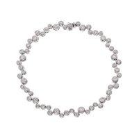 hugh rice 18ct white gold and 140ct diamond bracelet