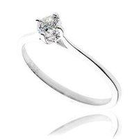 Hugh Rice Platinum Round Brilliant Diamond Engagement Ring