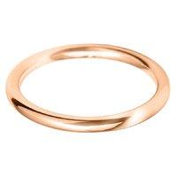 Hugh Rice 18ct Rose Gold Court Wedding Ring