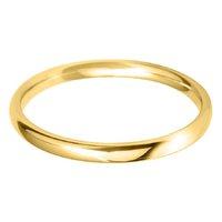 Hugh Rice 18ct Yellow Gold Lightweight Court Wedding Ring