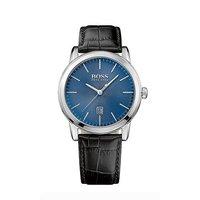 Hugo Boss Gents Classic Black Leather Blue Dial Watch