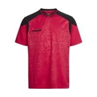 hummel sirius ss v neck jersey virtual pink black