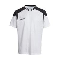 hummel sirius ss v neck jersey white black