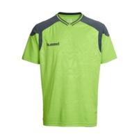 Hummel Sirius SS V-Neck Jersey green flash dark slate