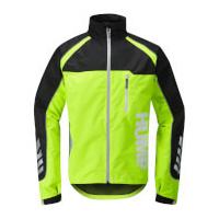 hump strobe waterproof jacket safety yellow l