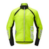 hump flash showerproof jacket safety yellow l