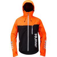 hump signal waterproof jacket shocking orange xl