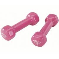 hudora vinyl dumbbells 1kg pair