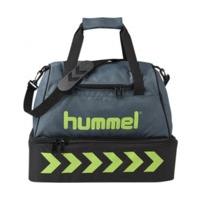 Hummel Authentic Soccer Bag S dark slate/green flash (40959)