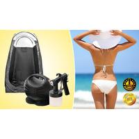 HVLP 650W Spray Tanning Starter Kit with Waterproof Tent